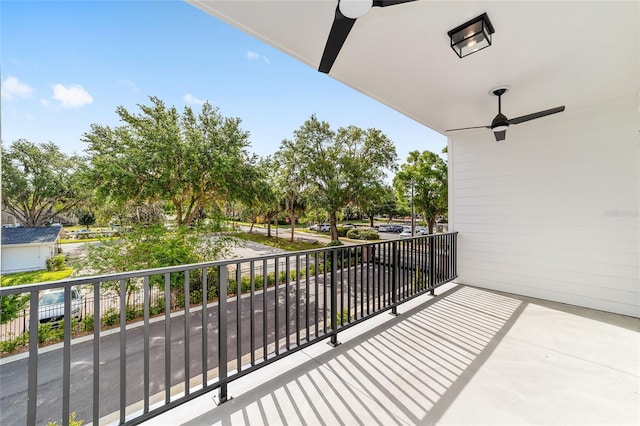 141 SE Watula Ave, Ocala, FL 34471 - balcony featuring ceiling fan