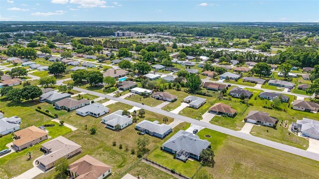 birds eye view of property featuring a residential view
