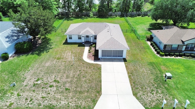 drone / aerial view