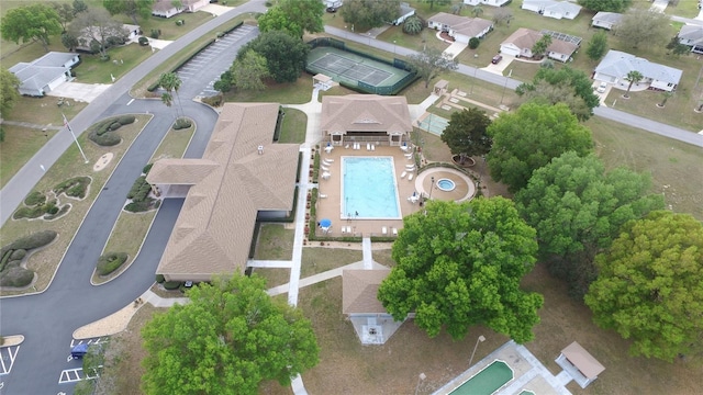 aerial view
