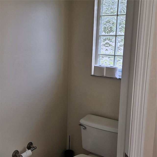 bathroom with toilet