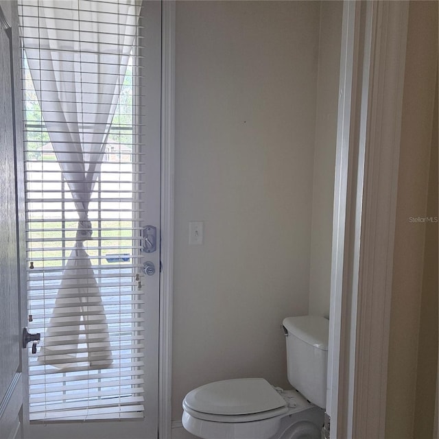 bathroom with toilet