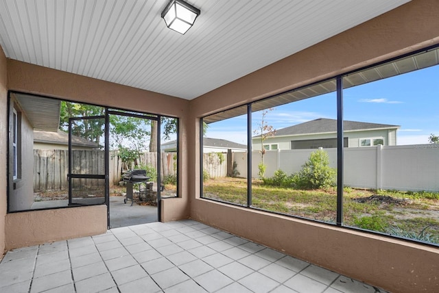 4246 NE 32nd Cir, Ocala, FL 34479 - view of unfurnished sunroom