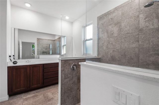 8546 SW 79th Ave, Ocala, FL 34476 - bathroom featuring a walk in shower and vanity