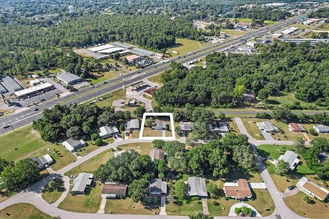drone / aerial view