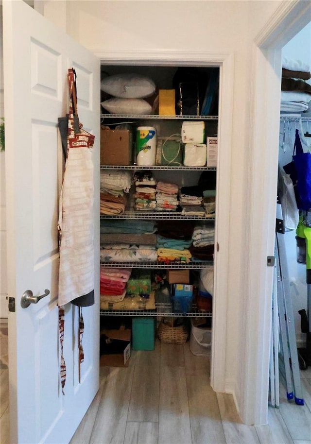 view of closet