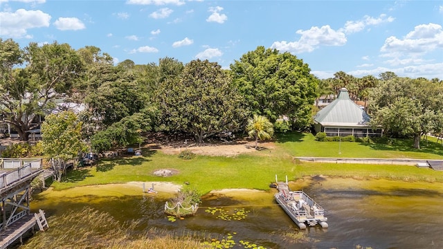 31 SE Chinica Dr, Summerfield, FL 34491 - view of grassy yard with a water view