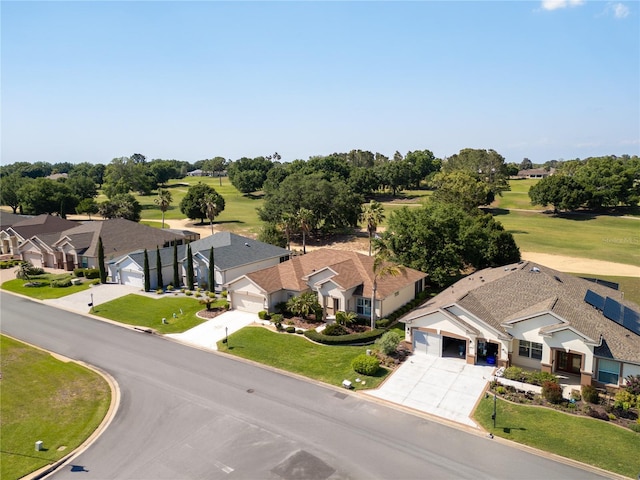 drone / aerial view featuring a residential view