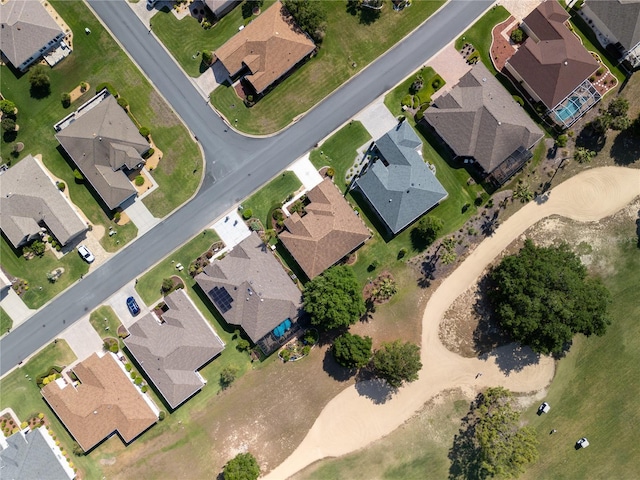drone / aerial view featuring a residential view