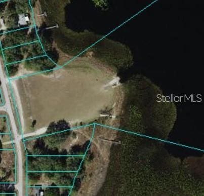 22764 SW Sea Cliff Ave, Dunnellon, FL 34431 - aerial view of property's location with property parcel outlined