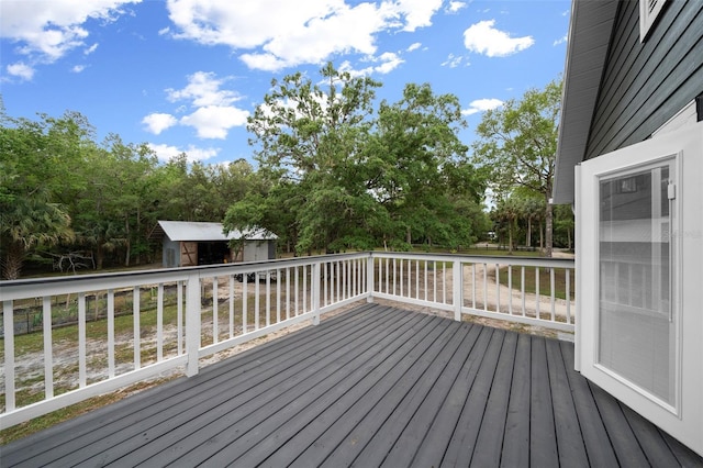 view of deck