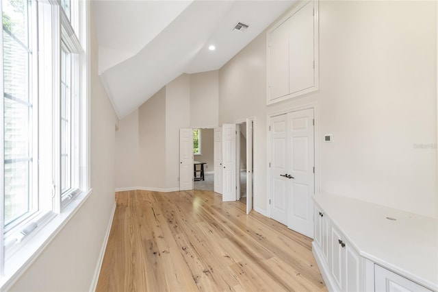 1251 SW 43rd Pl, Ocala, FL 34471 - bonus room featuring a high ceiling, light wood finished floors, baseboards, and recessed lighting