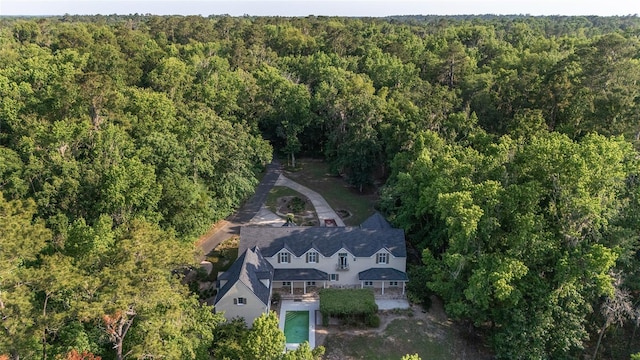 1251 SW 43rd Pl, Ocala, FL 34471 - aerial view of property and surrounding area with a forest