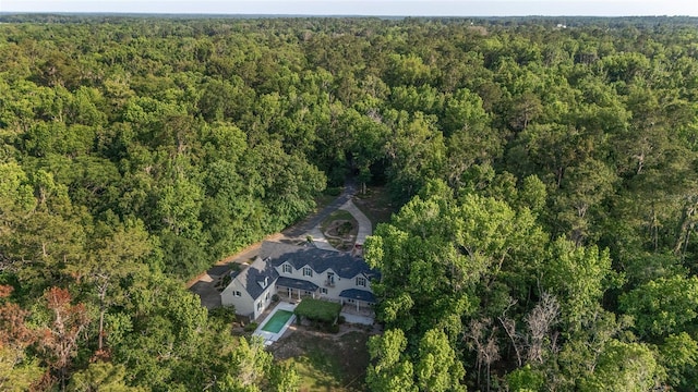 1251 SW 43rd Pl, Ocala, FL 34471 - aerial overview of property's location featuring a forest