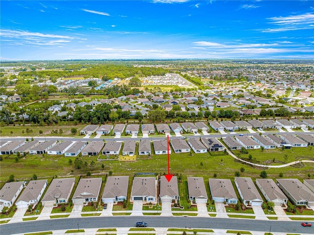 5220 Sunshine Dr, Wildwood, FL 34785 - bird's eye view with a residential view