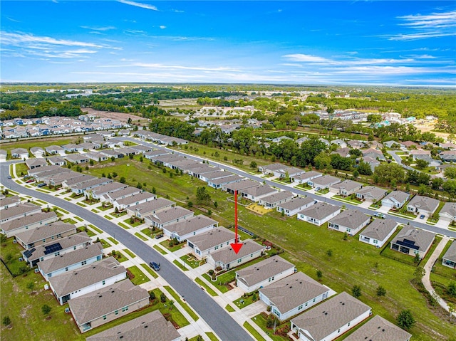 5220 Sunshine Dr, Wildwood, FL 34785 - birds eye view of property with a residential view