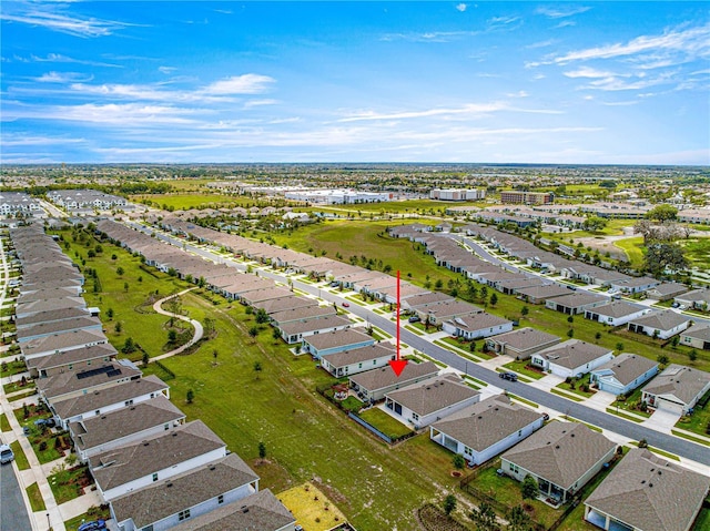 5220 Sunshine Dr, Wildwood, FL 34785 - bird's eye view featuring a residential view