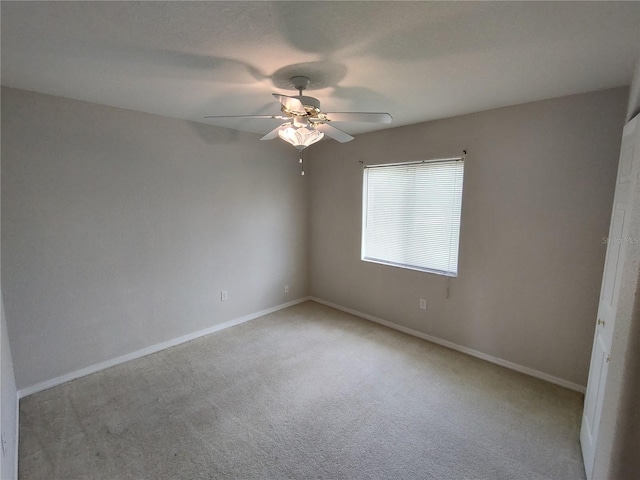 10315 SW 62nd Terrace Rd, Ocala, FL 34476 - carpeted empty room featuring a ceiling fan and baseboards