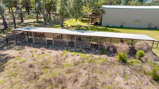 3360 SE 183rd Avenue Rd, Ocklawaha, FL 32179 - view of yard featuring an outbuilding and an outdoor structure