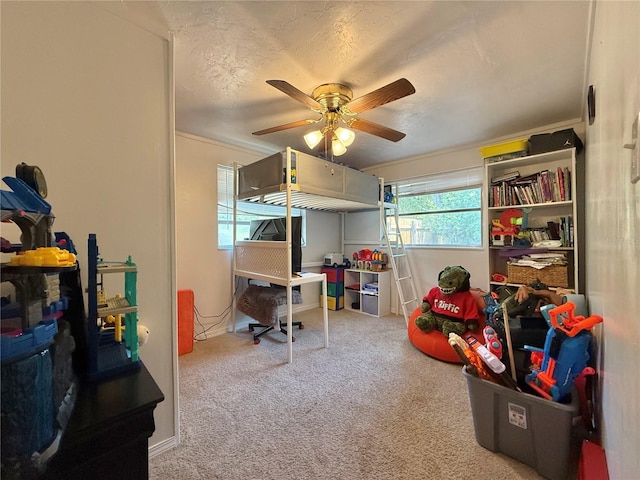 bedroom featuring carpet floors