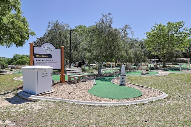view of community