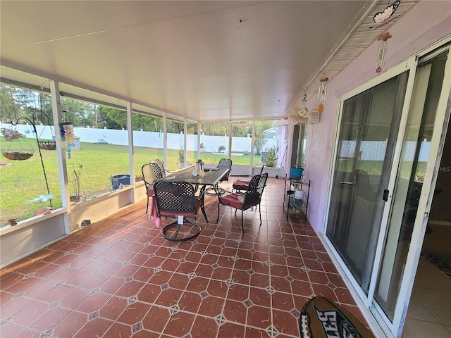 5606 SW 107th St, Ocala, FL 34476 - view of sunroom
