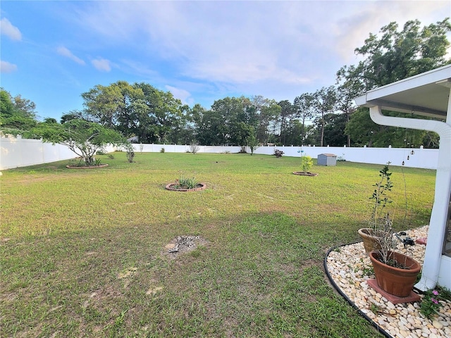 5606 SW 107th St, Ocala, FL 34476 - view of yard featuring a fenced backyard