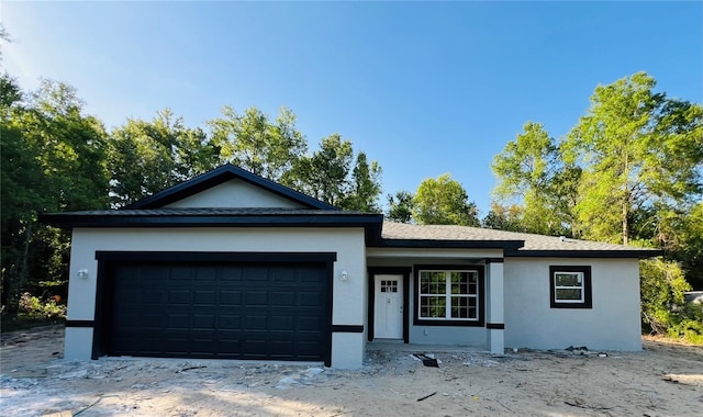 1581 W Saint Elizabeth Pl, Citrus Springs, FL 34434 - single story home featuring a garage and stucco siding