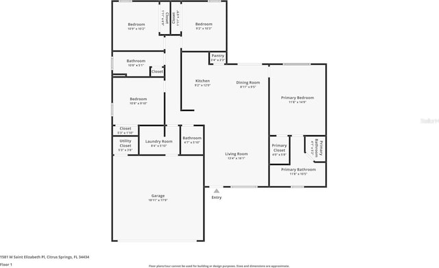 1581 W Saint Elizabeth Pl, Citrus Springs, FL 34434 - photo 32