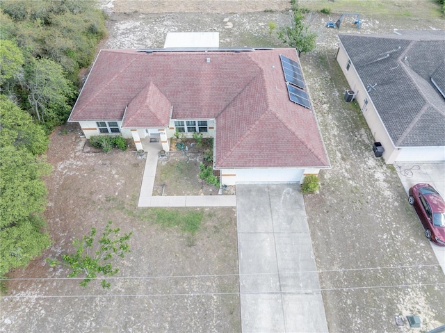drone / aerial view