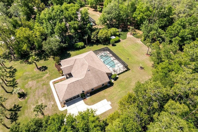 drone / aerial view