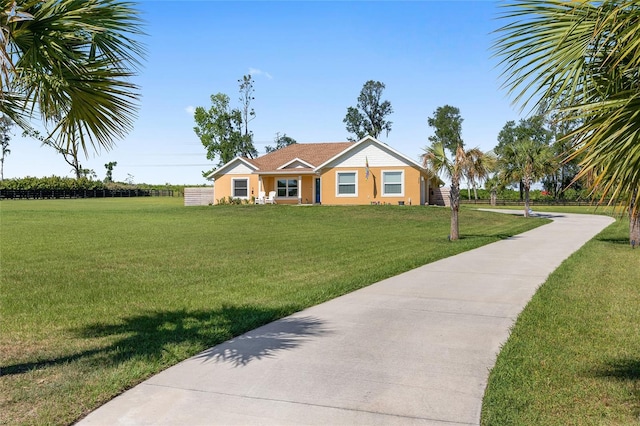 9950 NW 11th Ter, Ocala, FL 34475 - single story home featuring a front lawn