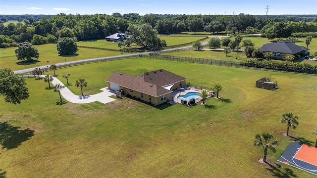 9950 NW 11th Ter, Ocala, FL 34475 - aerial view of sparsely populated area featuring agricultural land