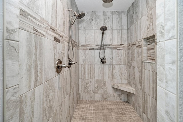 7407 SW 202nd Ct, Dunnellon, FL 34431 - full bathroom with a tile shower