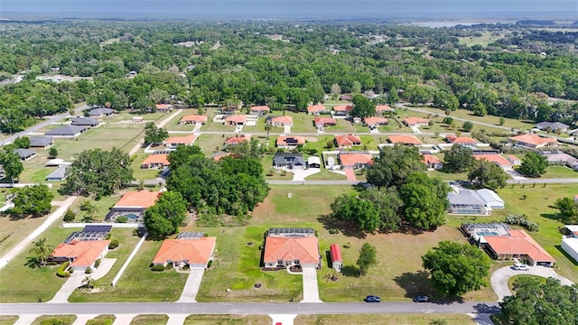 4277 E Bennett St, Inverness, FL 34453 - drone / aerial view with a view of trees and a residential view