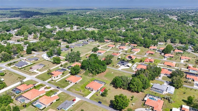 4277 E Bennett St, Inverness, FL 34453 - aerial view with a forest view and a residential view
