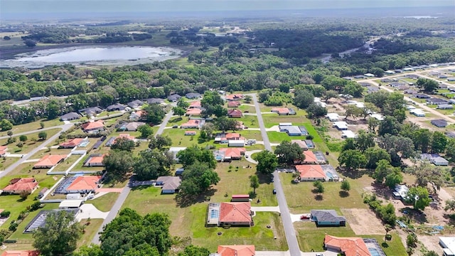 4277 E Bennett St, Inverness, FL 34453 - aerial view with a residential view and a water view