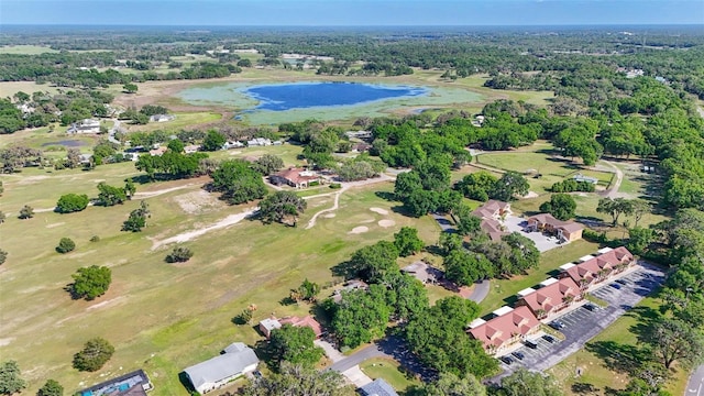 4401 E Windmill Dr, Inverness, FL 34453 - bird's eye view with view of golf course and a water view
