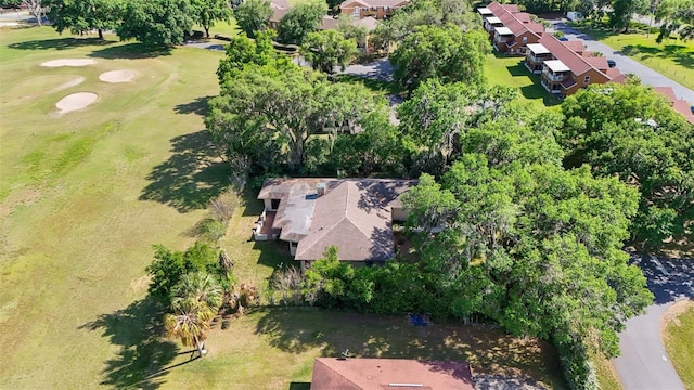 4401 E Windmill Dr, Inverness, FL 34453 - drone / aerial view with a residential view and view of golf course