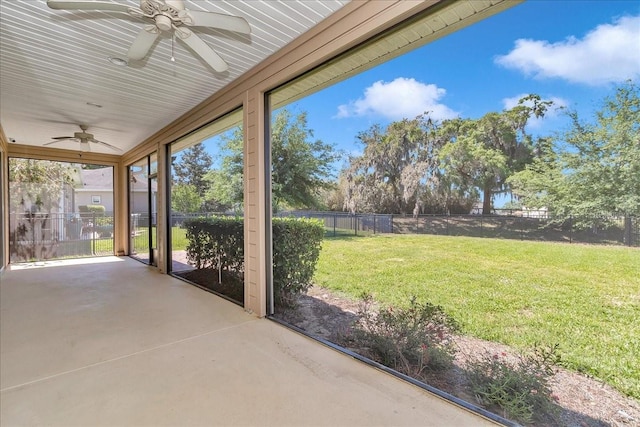 3918 NW 46th Ter, Ocala, FL 34482 - view of unfurnished sunroom