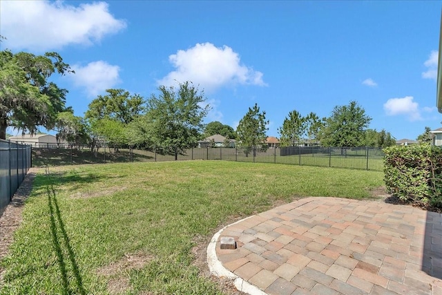 3918 NW 46th Ter, Ocala, FL 34482 - view of yard with a patio and a fenced backyard