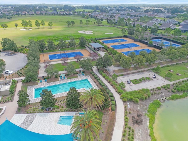 3918 NW 46th Ter, Ocala, FL 34482 - bird's eye view featuring view of golf course