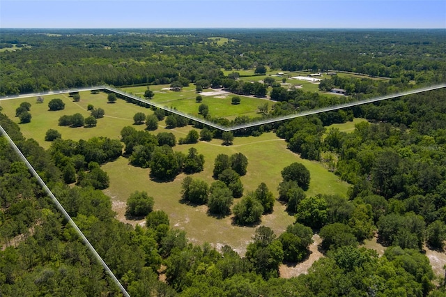 11420 NW 110th Ave, Reddick, FL 32686 - aerial view with a forest view
