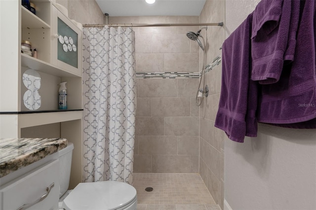 7886 SW 103rd Loop, Ocala, FL 34476 - bathroom with toilet and tiled shower