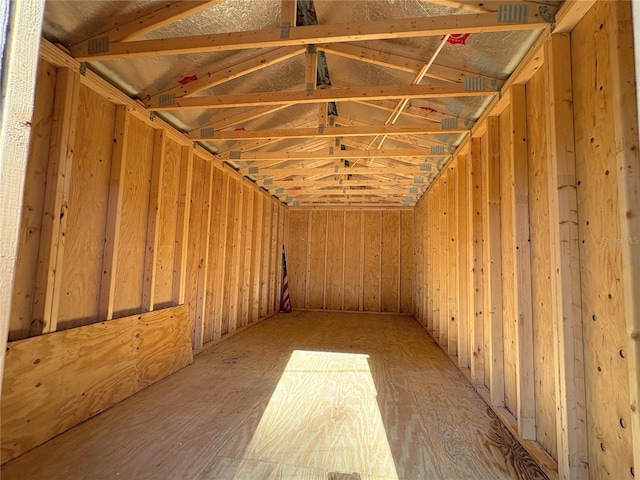 view of storage