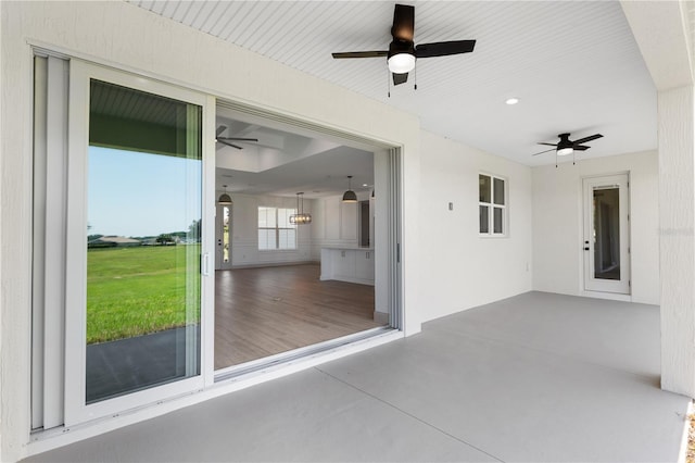 1784 NW 85th Loop, Ocala, FL 34475 - view of patio / terrace featuring ceiling fan