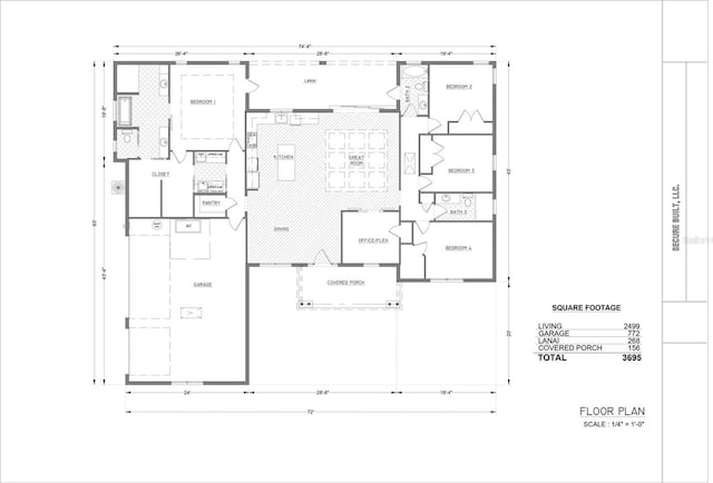 1784 NW 85th Loop, Ocala, FL 34475 - home floor plan