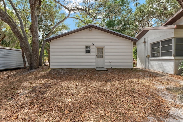view of back of house