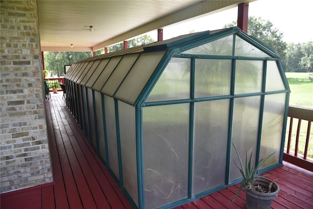 view of deck