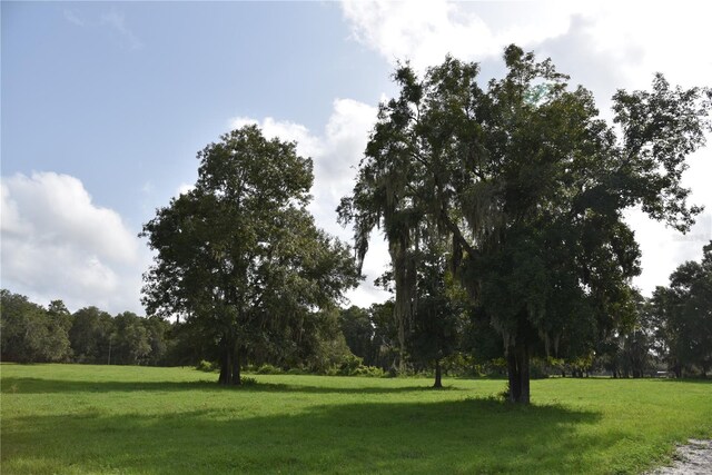 view of home's community featuring a lawn